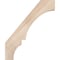 Ekena Millwork 3 1/2"W x 20"D x 24"H Balboa Smooth Knee Brace, Douglas Fir BRC04X20X24BOA00SDF - alternate 2